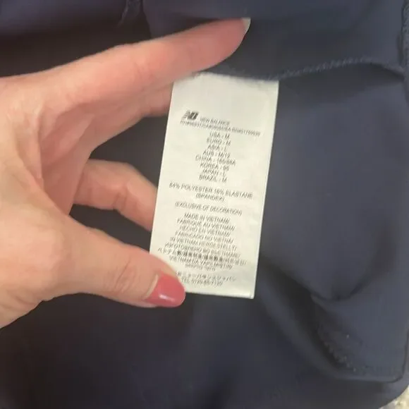 Staud new balance neoprene navy blue zip up dress medium m - Picture 11 of 12